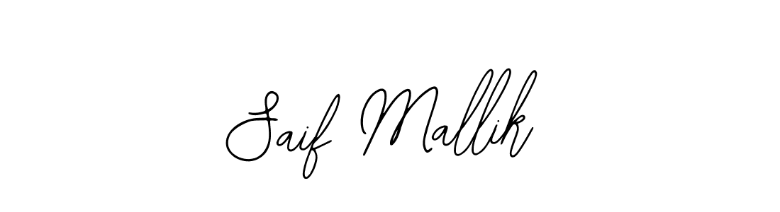 if you are searching for the best signature style for your name Saif Mallik. so please give up your signature search. here we have designed multiple signature styles  using Bearetta-2O07w. Saif Mallik signature style 12 images and pictures png