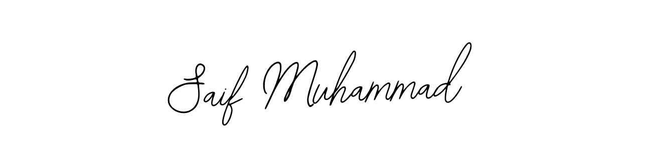 Make a beautiful signature design for name Saif Muhammad. With this signature (Bearetta-2O07w) style, you can create a handwritten signature for free. Saif Muhammad signature style 12 images and pictures png