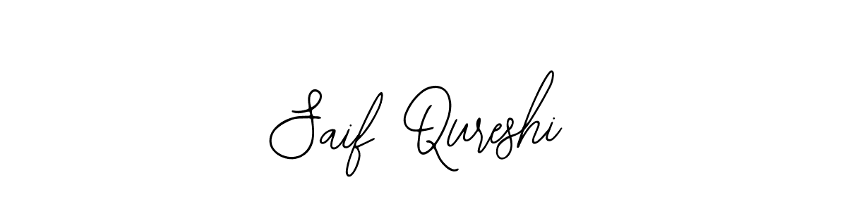 Make a beautiful signature design for name Saif Qureshi. With this signature (Bearetta-2O07w) style, you can create a handwritten signature for free. Saif Qureshi signature style 12 images and pictures png