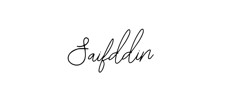 Use a signature maker to create a handwritten signature online. With this signature software, you can design (Bearetta-2O07w) your own signature for name Saifddin. Saifddin signature style 12 images and pictures png