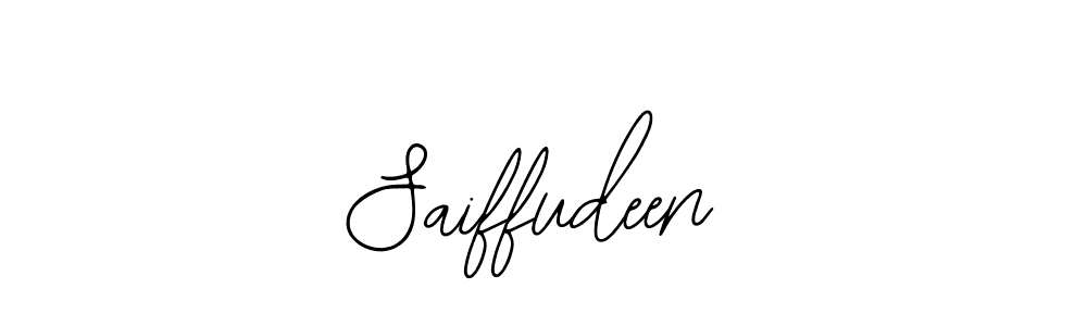 if you are searching for the best signature style for your name Saiffudeen. so please give up your signature search. here we have designed multiple signature styles  using Bearetta-2O07w. Saiffudeen signature style 12 images and pictures png