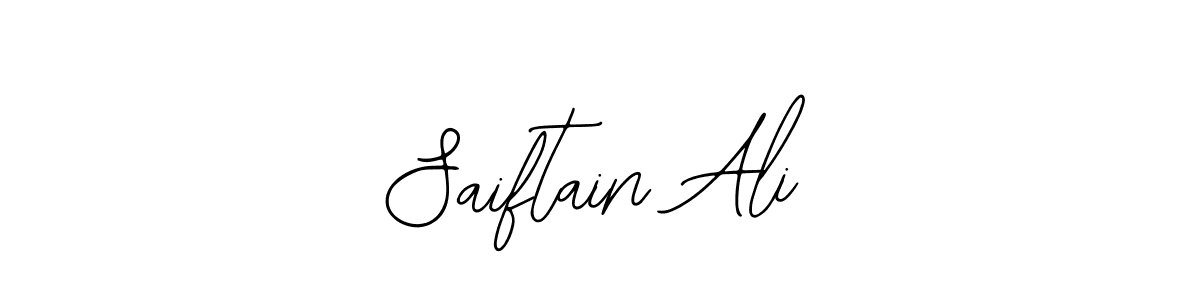 It looks lik you need a new signature style for name Saiftain Ali. Design unique handwritten (Bearetta-2O07w) signature with our free signature maker in just a few clicks. Saiftain Ali signature style 12 images and pictures png