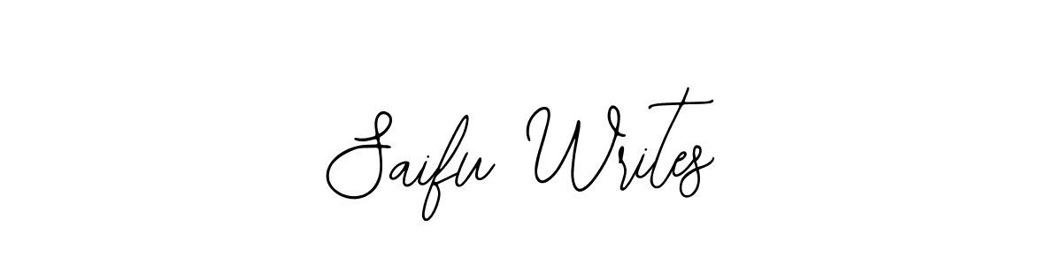 Also You can easily find your signature by using the search form. We will create Saifu Writes name handwritten signature images for you free of cost using Bearetta-2O07w sign style. Saifu Writes signature style 12 images and pictures png