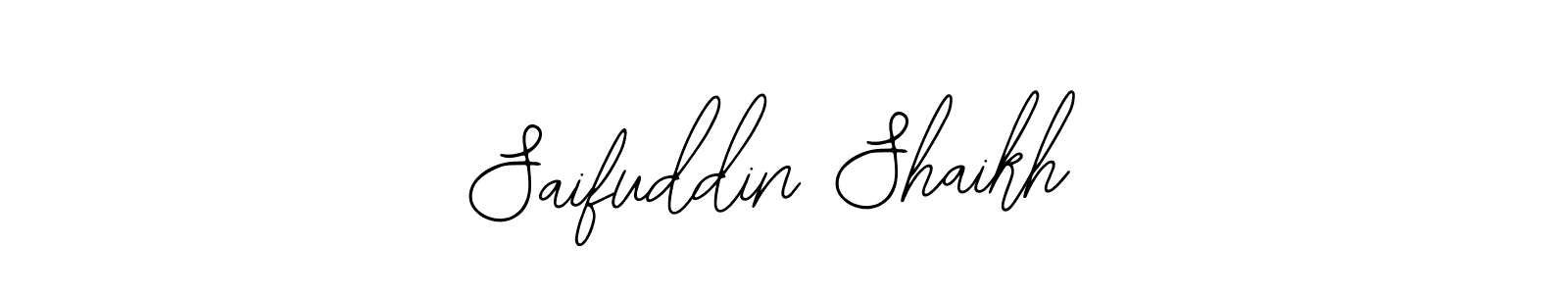 if you are searching for the best signature style for your name Saifuddin Shaikh. so please give up your signature search. here we have designed multiple signature styles  using Bearetta-2O07w. Saifuddin Shaikh signature style 12 images and pictures png