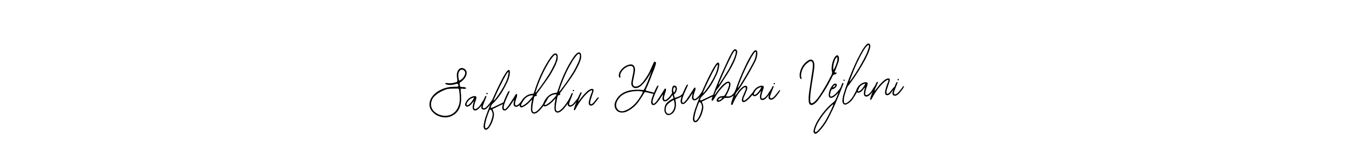 if you are searching for the best signature style for your name Saifuddin Yusufbhai Vejlani. so please give up your signature search. here we have designed multiple signature styles  using Bearetta-2O07w. Saifuddin Yusufbhai Vejlani signature style 12 images and pictures png