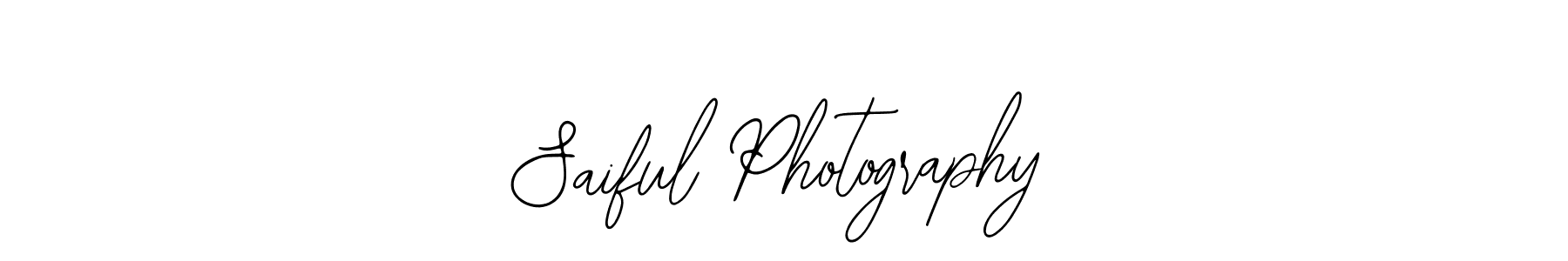 Make a beautiful signature design for name Saiful Photography. With this signature (Bearetta-2O07w) style, you can create a handwritten signature for free. Saiful Photography signature style 12 images and pictures png