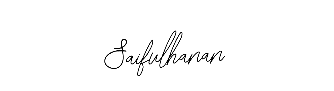 Also we have Saifulhanan name is the best signature style. Create professional handwritten signature collection using Bearetta-2O07w autograph style. Saifulhanan signature style 12 images and pictures png
