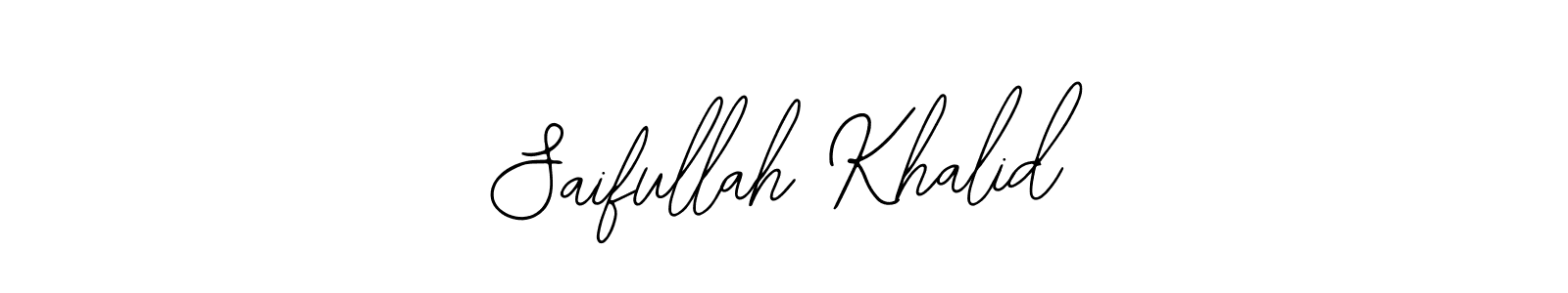 It looks lik you need a new signature style for name Saifullah Khalid. Design unique handwritten (Bearetta-2O07w) signature with our free signature maker in just a few clicks. Saifullah Khalid signature style 12 images and pictures png