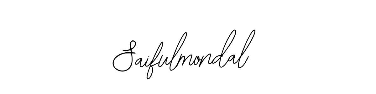 Design your own signature with our free online signature maker. With this signature software, you can create a handwritten (Bearetta-2O07w) signature for name Saifulmondal. Saifulmondal signature style 12 images and pictures png