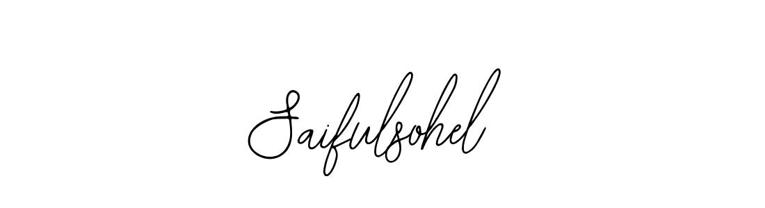 Saifulsohel stylish signature style. Best Handwritten Sign (Bearetta-2O07w) for my name. Handwritten Signature Collection Ideas for my name Saifulsohel. Saifulsohel signature style 12 images and pictures png