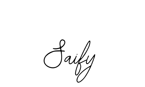 Saify stylish signature style. Best Handwritten Sign (Bearetta-2O07w) for my name. Handwritten Signature Collection Ideas for my name Saify. Saify signature style 12 images and pictures png