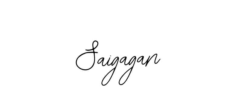 Design your own signature with our free online signature maker. With this signature software, you can create a handwritten (Bearetta-2O07w) signature for name Saigagan. Saigagan signature style 12 images and pictures png