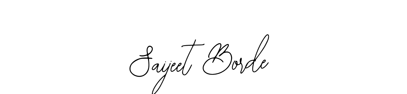 This is the best signature style for the Saijeet Borde name. Also you like these signature font (Bearetta-2O07w). Mix name signature. Saijeet Borde signature style 12 images and pictures png