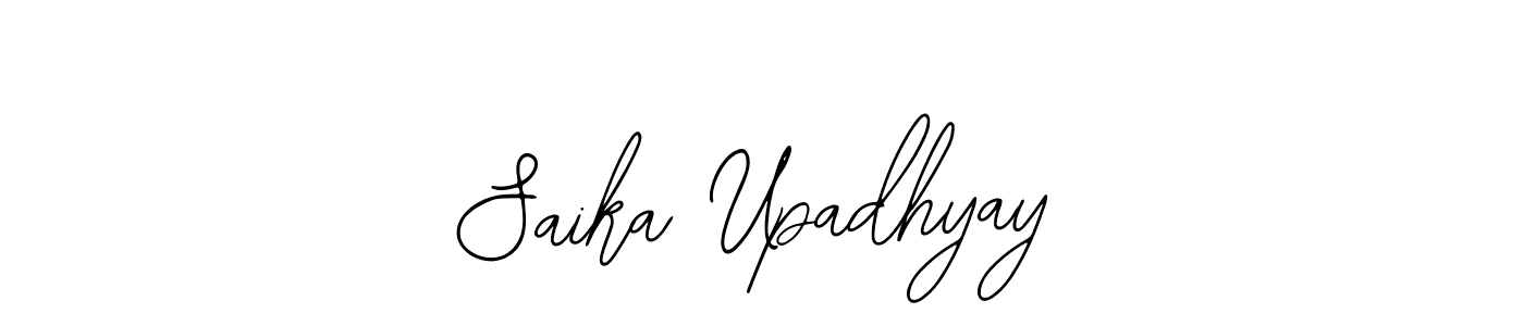 It looks lik you need a new signature style for name Saika Upadhyay. Design unique handwritten (Bearetta-2O07w) signature with our free signature maker in just a few clicks. Saika Upadhyay signature style 12 images and pictures png