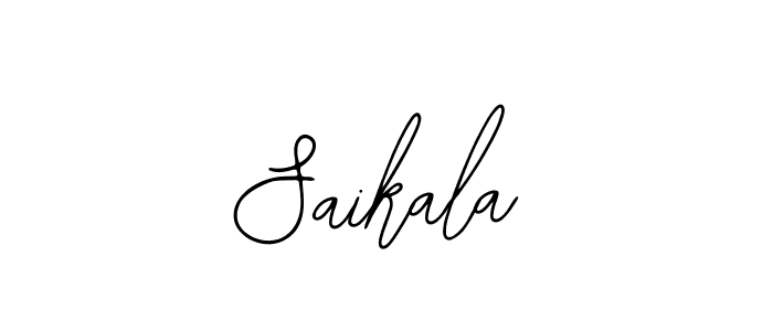 if you are searching for the best signature style for your name Saikala. so please give up your signature search. here we have designed multiple signature styles  using Bearetta-2O07w. Saikala signature style 12 images and pictures png