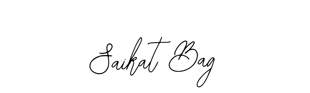 Similarly Bearetta-2O07w is the best handwritten signature design. Signature creator online .You can use it as an online autograph creator for name Saikat Bag. Saikat Bag signature style 12 images and pictures png