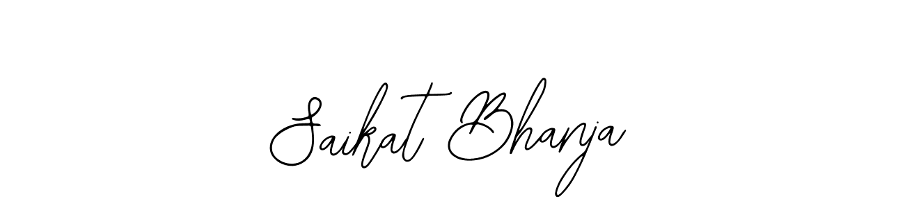 How to make Saikat Bhanja signature? Bearetta-2O07w is a professional autograph style. Create handwritten signature for Saikat Bhanja name. Saikat Bhanja signature style 12 images and pictures png