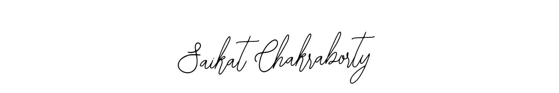 Also we have Saikat Chakraborty name is the best signature style. Create professional handwritten signature collection using Bearetta-2O07w autograph style. Saikat Chakraborty signature style 12 images and pictures png