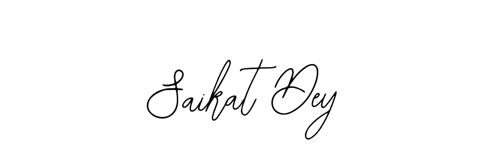 Design your own signature with our free online signature maker. With this signature software, you can create a handwritten (Bearetta-2O07w) signature for name Saikat Dey. Saikat Dey signature style 12 images and pictures png