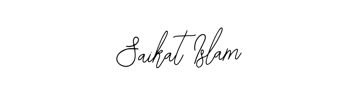 Make a beautiful signature design for name Saikat Islam. With this signature (Bearetta-2O07w) style, you can create a handwritten signature for free. Saikat Islam signature style 12 images and pictures png