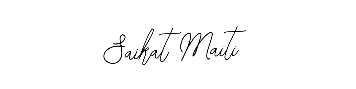 Create a beautiful signature design for name Saikat Maiti. With this signature (Bearetta-2O07w) fonts, you can make a handwritten signature for free. Saikat Maiti signature style 12 images and pictures png
