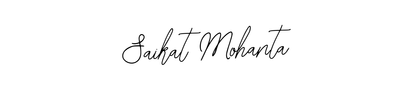 How to make Saikat Mohanta name signature. Use Bearetta-2O07w style for creating short signs online. This is the latest handwritten sign. Saikat Mohanta signature style 12 images and pictures png
