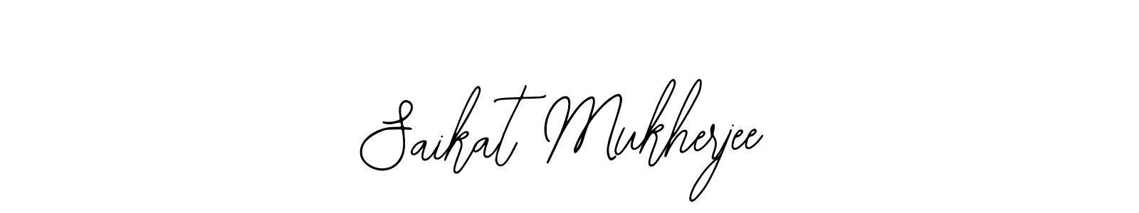 Create a beautiful signature design for name Saikat Mukherjee. With this signature (Bearetta-2O07w) fonts, you can make a handwritten signature for free. Saikat Mukherjee signature style 12 images and pictures png