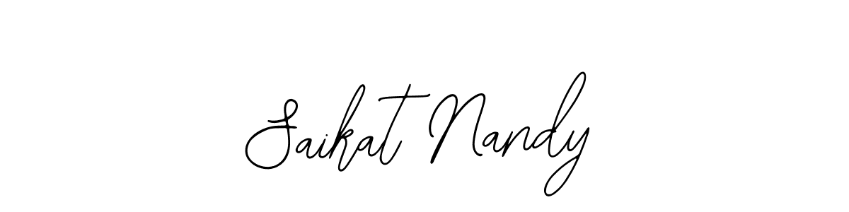 Also You can easily find your signature by using the search form. We will create Saikat Nandy name handwritten signature images for you free of cost using Bearetta-2O07w sign style. Saikat Nandy signature style 12 images and pictures png