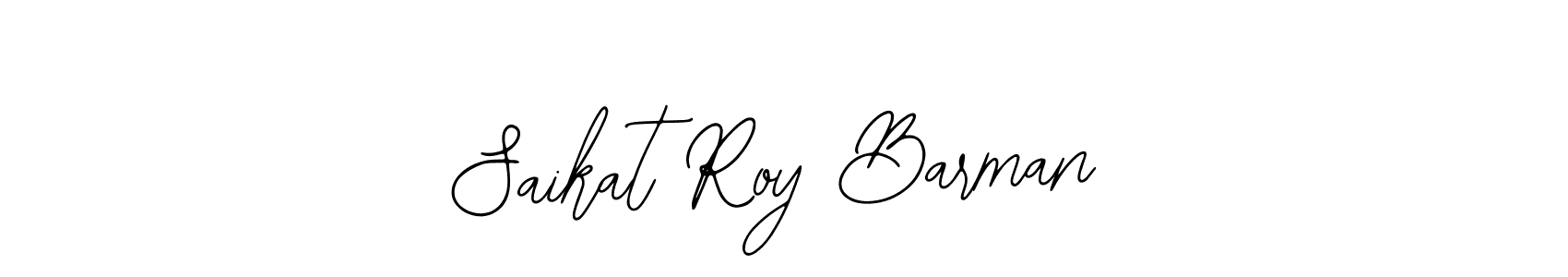 How to make Saikat Roy Barman name signature. Use Bearetta-2O07w style for creating short signs online. This is the latest handwritten sign. Saikat Roy Barman signature style 12 images and pictures png