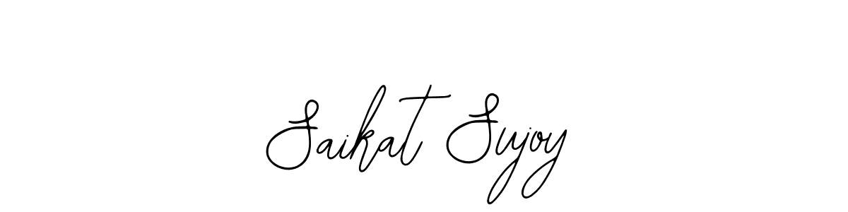 Saikat Sujoy stylish signature style. Best Handwritten Sign (Bearetta-2O07w) for my name. Handwritten Signature Collection Ideas for my name Saikat Sujoy. Saikat Sujoy signature style 12 images and pictures png