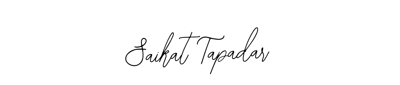 The best way (Bearetta-2O07w) to make a short signature is to pick only two or three words in your name. The name Saikat Tapadar include a total of six letters. For converting this name. Saikat Tapadar signature style 12 images and pictures png