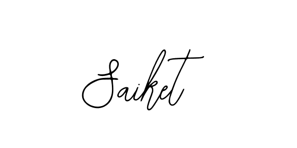 Also You can easily find your signature by using the search form. We will create Saiket name handwritten signature images for you free of cost using Bearetta-2O07w sign style. Saiket signature style 12 images and pictures png