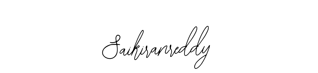 Design your own signature with our free online signature maker. With this signature software, you can create a handwritten (Bearetta-2O07w) signature for name Saikiranreddy. Saikiranreddy signature style 12 images and pictures png