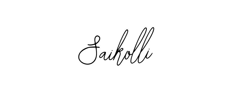 The best way (Bearetta-2O07w) to make a short signature is to pick only two or three words in your name. The name Saikolli include a total of six letters. For converting this name. Saikolli signature style 12 images and pictures png