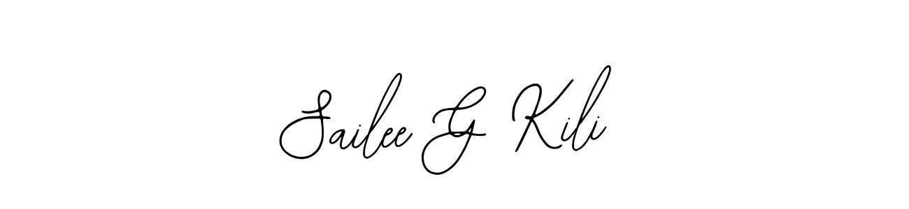 See photos of Sailee G Kili official signature by Spectra . Check more albums & portfolios. Read reviews & check more about Bearetta-2O07w font. Sailee G Kili signature style 12 images and pictures png