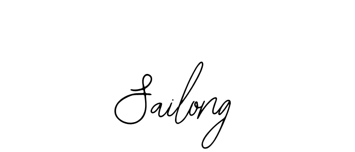 Use a signature maker to create a handwritten signature online. With this signature software, you can design (Bearetta-2O07w) your own signature for name Sailong. Sailong signature style 12 images and pictures png