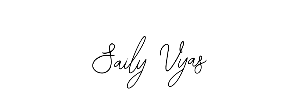 Make a beautiful signature design for name Saily Vyas. With this signature (Bearetta-2O07w) style, you can create a handwritten signature for free. Saily Vyas signature style 12 images and pictures png
