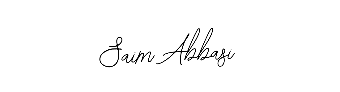 Also You can easily find your signature by using the search form. We will create Saim Abbasi name handwritten signature images for you free of cost using Bearetta-2O07w sign style. Saim Abbasi signature style 12 images and pictures png