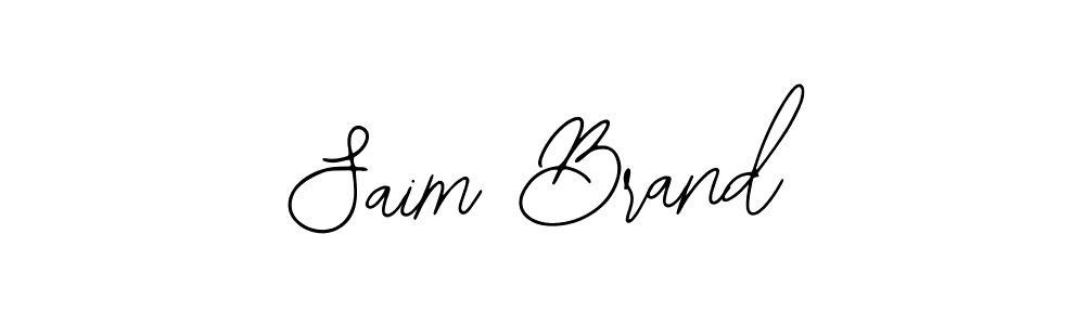 Saim Brand stylish signature style. Best Handwritten Sign (Bearetta-2O07w) for my name. Handwritten Signature Collection Ideas for my name Saim Brand. Saim Brand signature style 12 images and pictures png