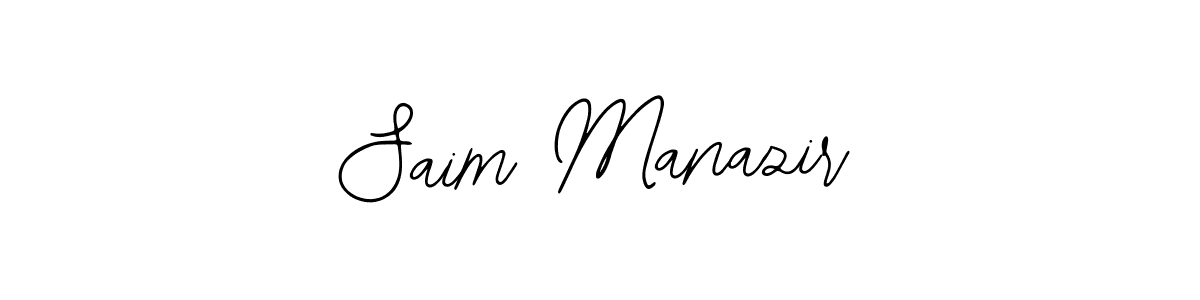 Also we have Saim Manazir name is the best signature style. Create professional handwritten signature collection using Bearetta-2O07w autograph style. Saim Manazir signature style 12 images and pictures png