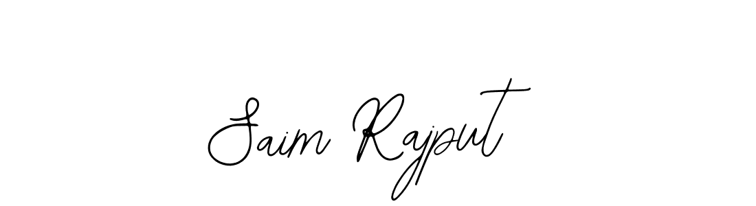 Make a beautiful signature design for name Saim Rajput. With this signature (Bearetta-2O07w) style, you can create a handwritten signature for free. Saim Rajput signature style 12 images and pictures png