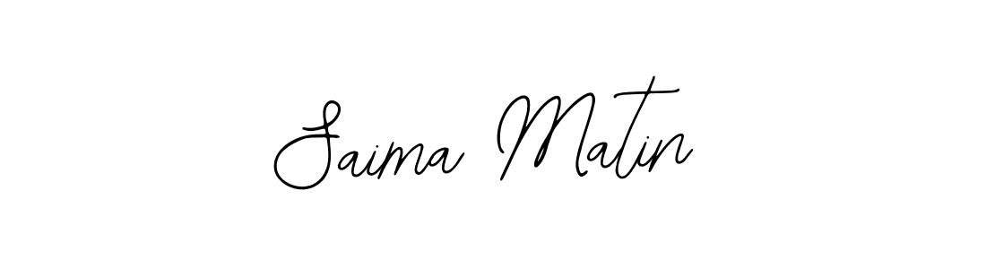 Saima Matin stylish signature style. Best Handwritten Sign (Bearetta-2O07w) for my name. Handwritten Signature Collection Ideas for my name Saima Matin. Saima Matin signature style 12 images and pictures png