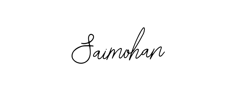 Make a beautiful signature design for name Saimohan. Use this online signature maker to create a handwritten signature for free. Saimohan signature style 12 images and pictures png