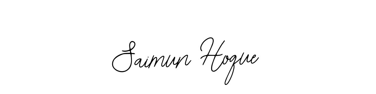 Use a signature maker to create a handwritten signature online. With this signature software, you can design (Bearetta-2O07w) your own signature for name Saimun Hoque. Saimun Hoque signature style 12 images and pictures png