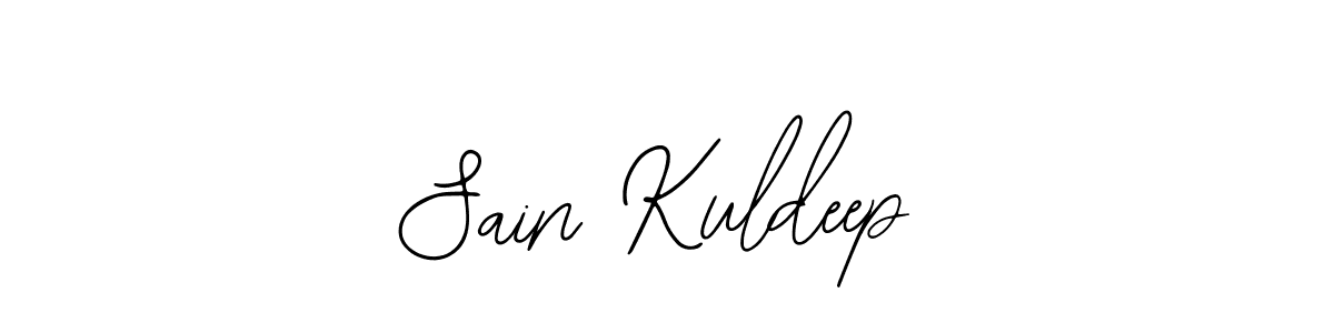 Create a beautiful signature design for name Sain Kuldeep. With this signature (Bearetta-2O07w) fonts, you can make a handwritten signature for free. Sain Kuldeep signature style 12 images and pictures png