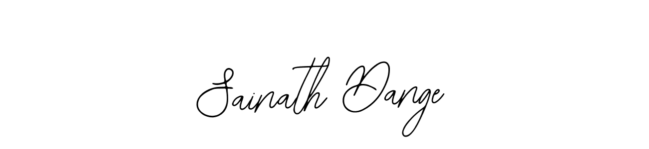 Similarly Bearetta-2O07w is the best handwritten signature design. Signature creator online .You can use it as an online autograph creator for name Sainath Dange. Sainath Dange signature style 12 images and pictures png