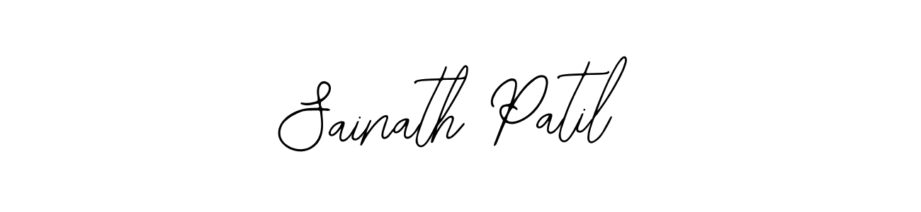 Similarly Bearetta-2O07w is the best handwritten signature design. Signature creator online .You can use it as an online autograph creator for name Sainath Patil. Sainath Patil signature style 12 images and pictures png