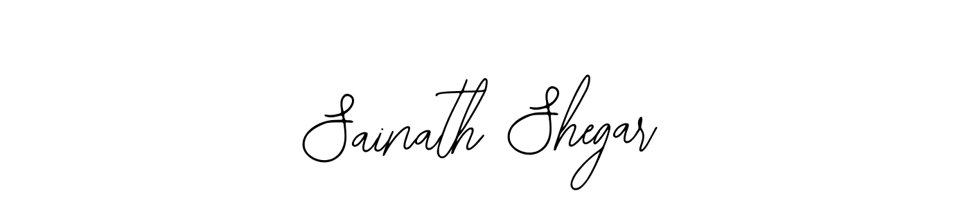 Sainath Shegar stylish signature style. Best Handwritten Sign (Bearetta-2O07w) for my name. Handwritten Signature Collection Ideas for my name Sainath Shegar. Sainath Shegar signature style 12 images and pictures png
