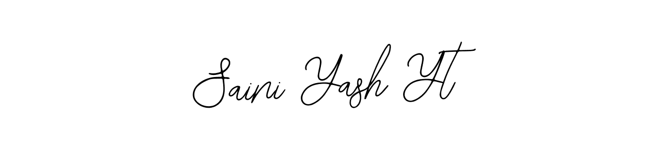 Once you've used our free online signature maker to create your best signature Bearetta-2O07w style, it's time to enjoy all of the benefits that Saini Yash Yt name signing documents. Saini Yash Yt signature style 12 images and pictures png