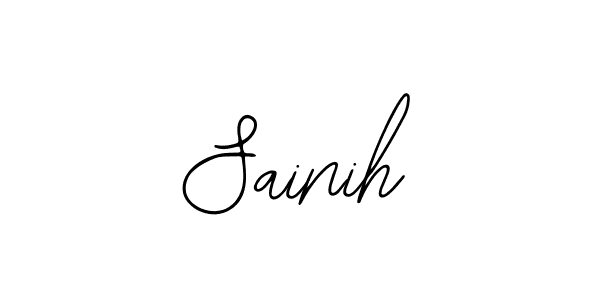 Best and Professional Signature Style for Sainih. Bearetta-2O07w Best Signature Style Collection. Sainih signature style 12 images and pictures png